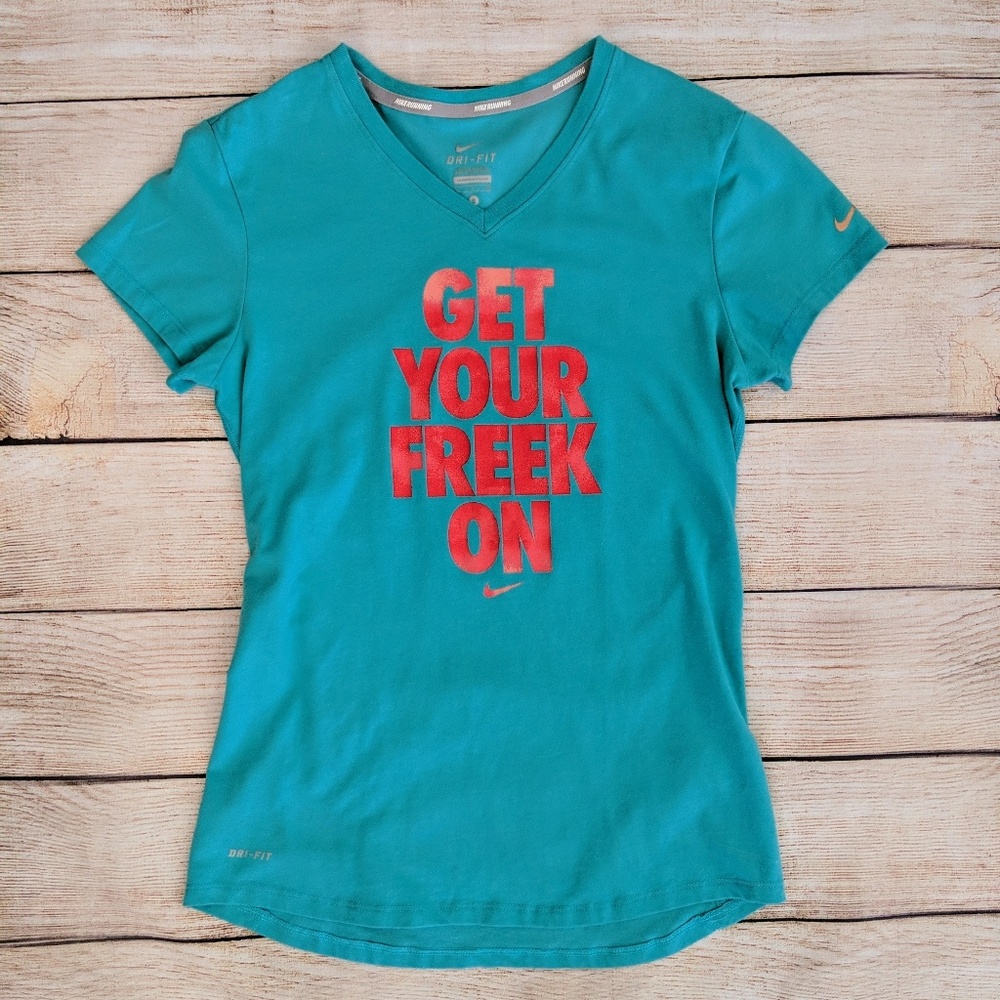Nike Running Get Your Freek On dri-fit shirt